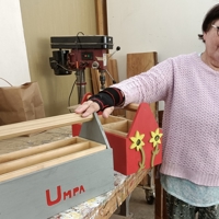 Showing off a toolbox
