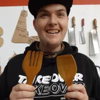 Wooden cutlery