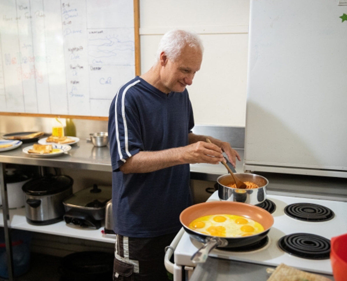 Breakfast preparation