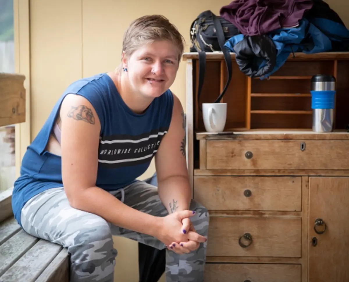 Resting on the bench - cropped